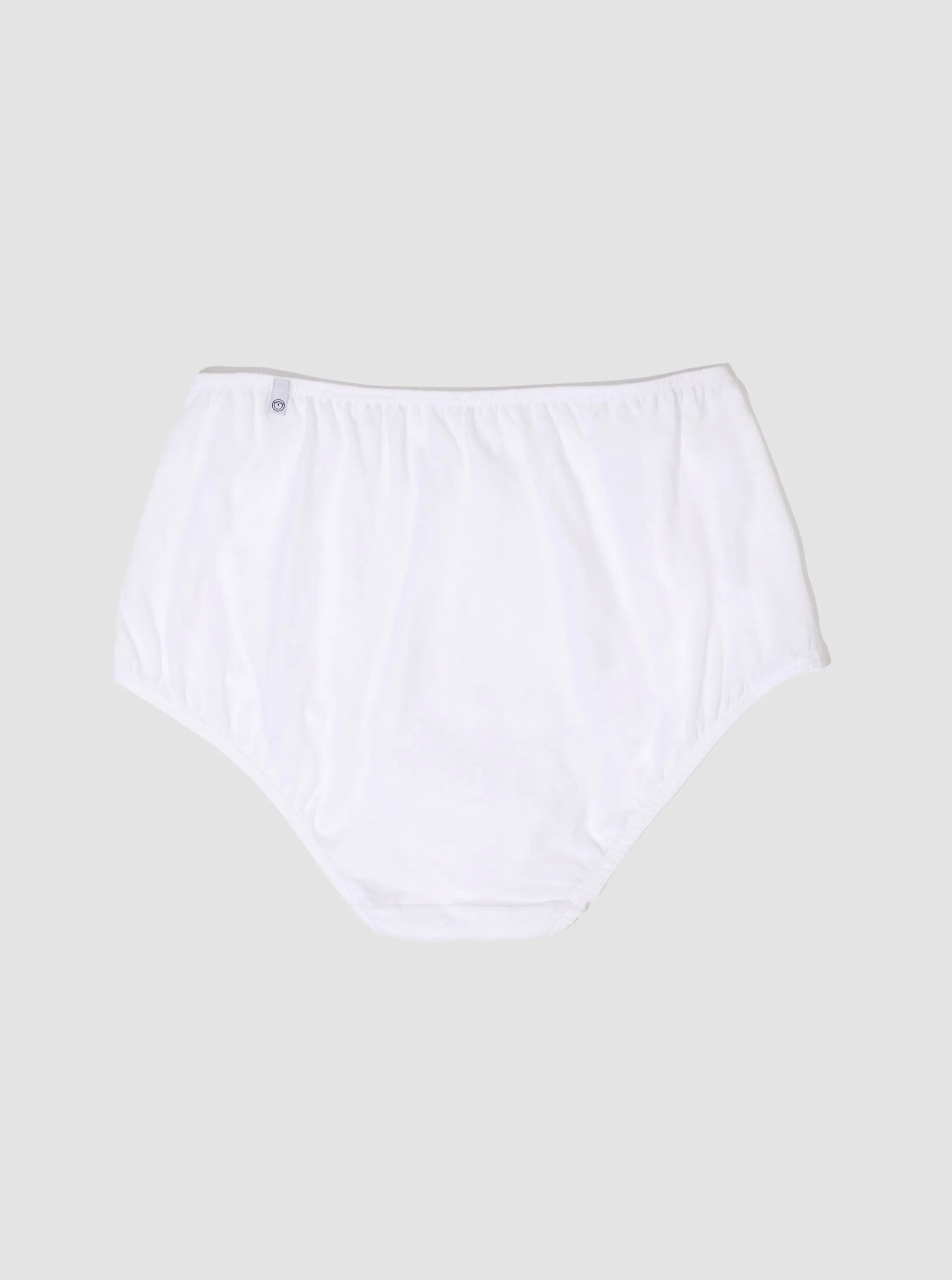 100% Organic Cotton High Waisted - Chalk