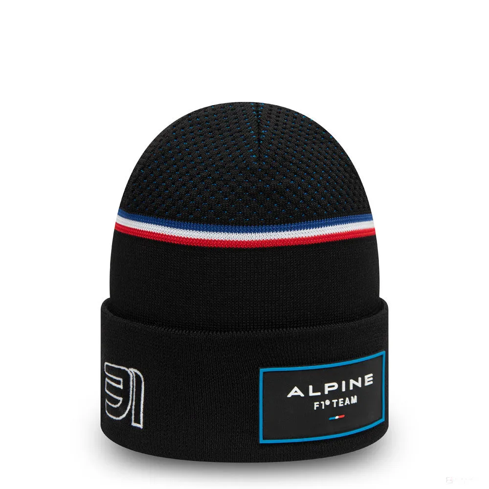 Alpine Esteban Ocon Beanie, Adult, Black