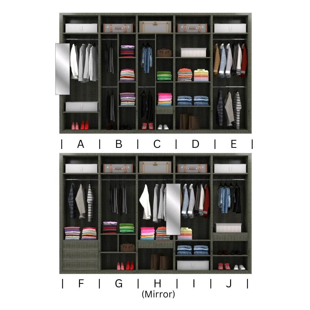 Amity Modular Wardrobe A19