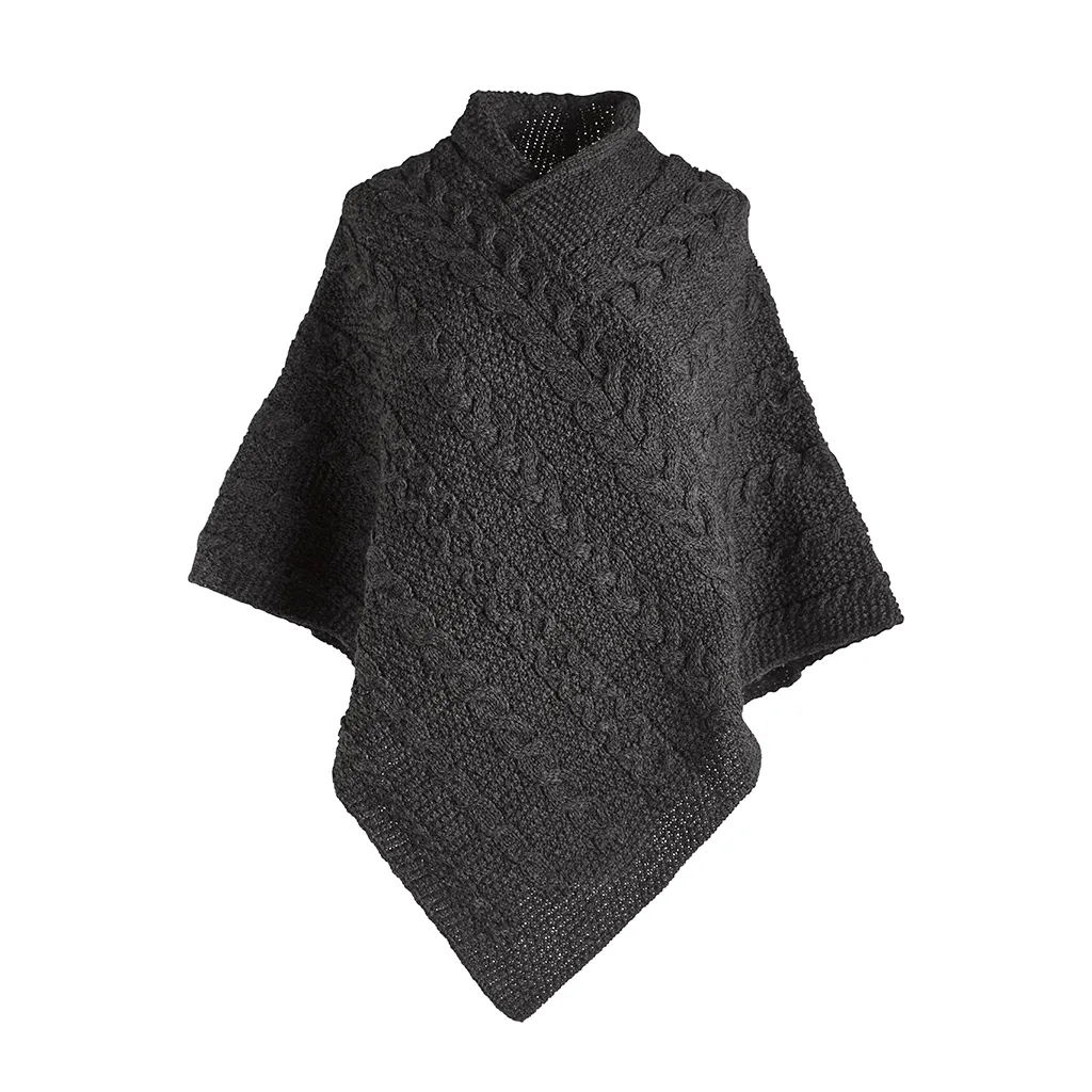 Aran Poncho