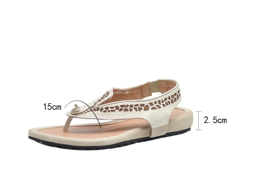 ARTMU TOE POST SANDALS WITH MIXED PRINT