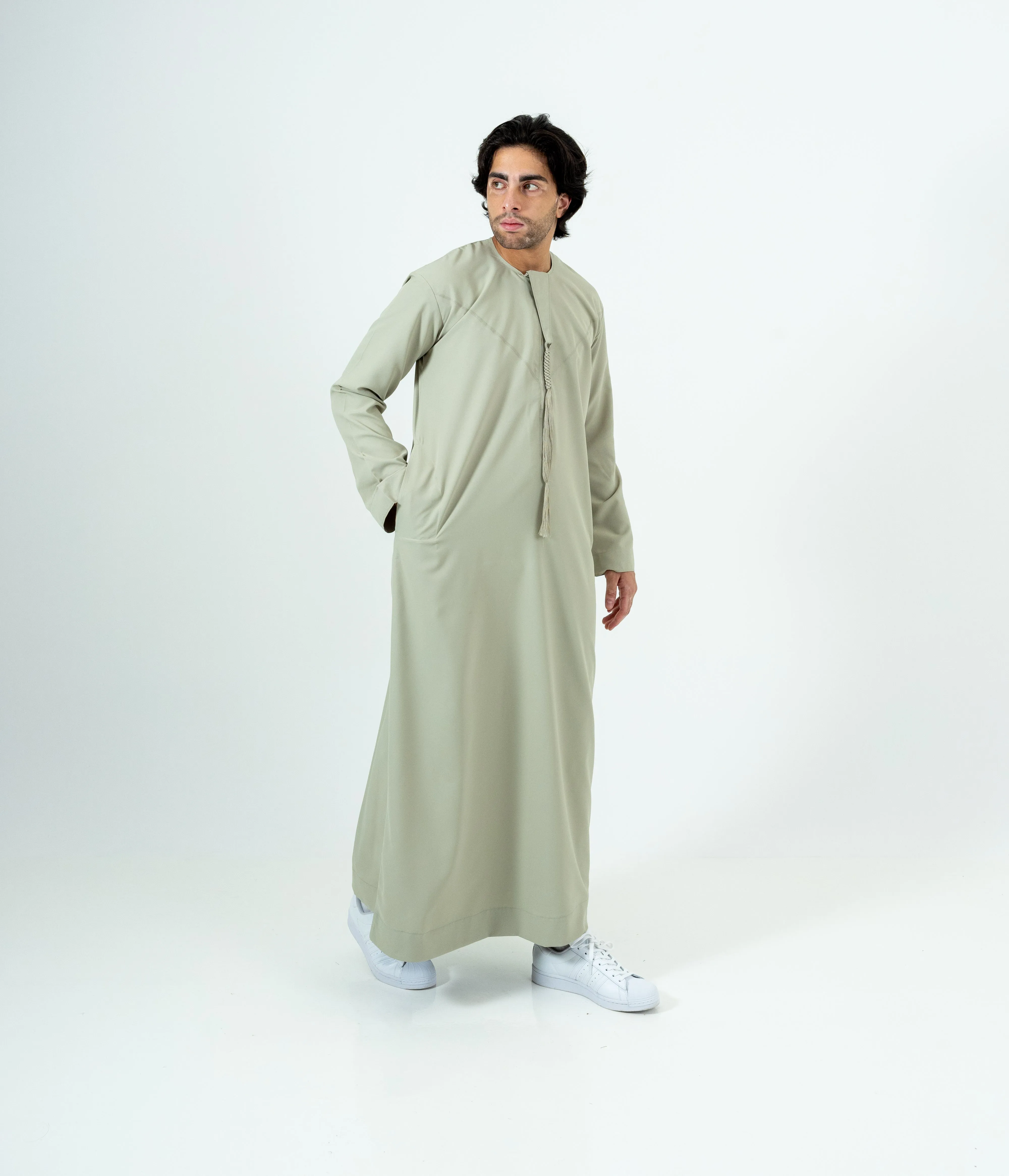 Basic Sage Green Emirati Jubba