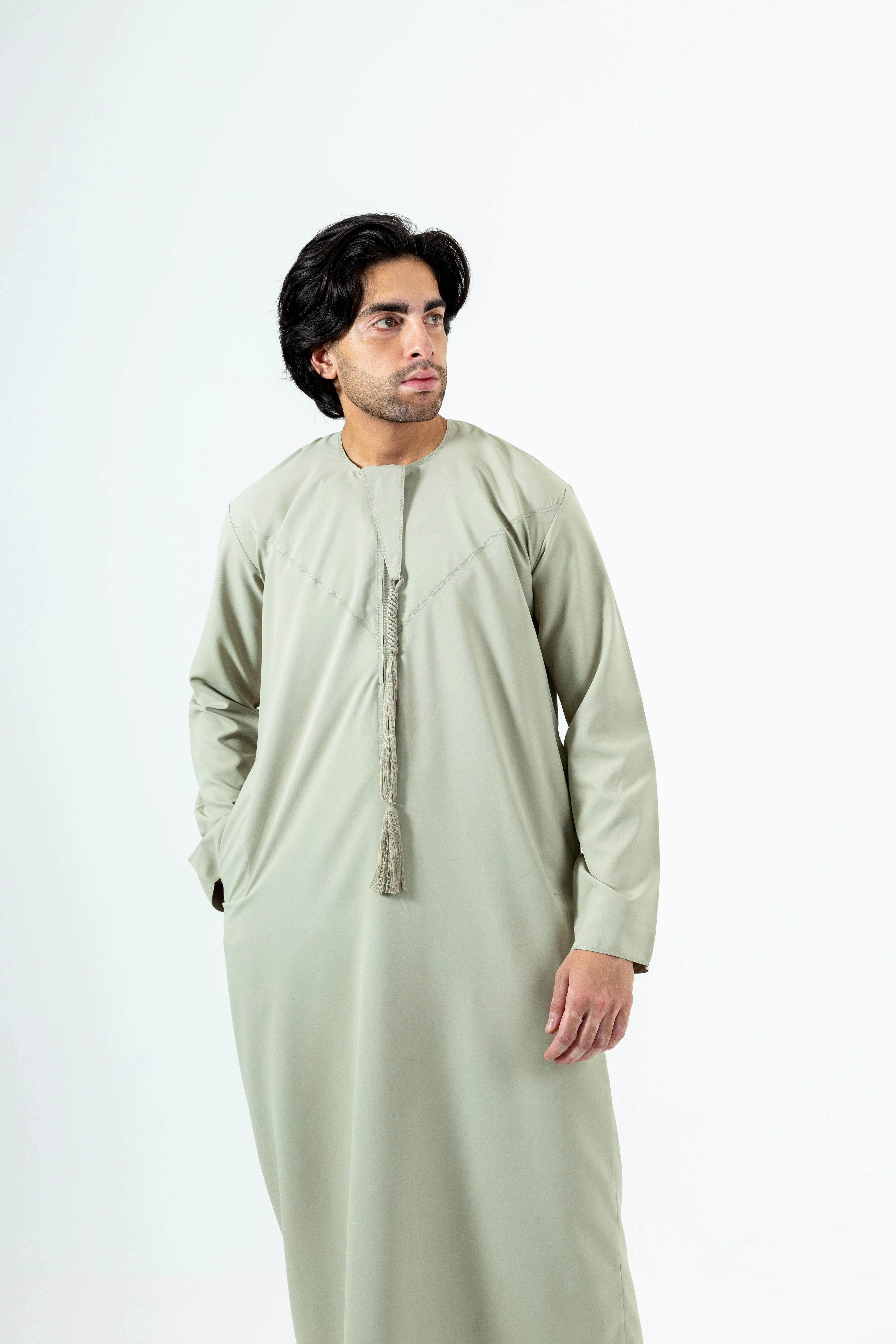 Basic Sage Green Emirati Jubba