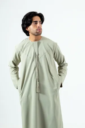 Basic Sage Green Emirati Jubba