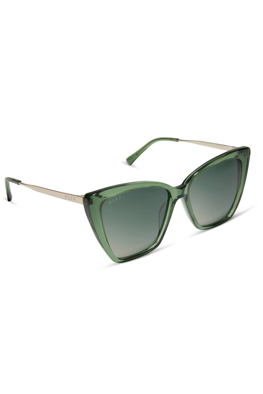 Becky II Sunglasses - Sage Crystal