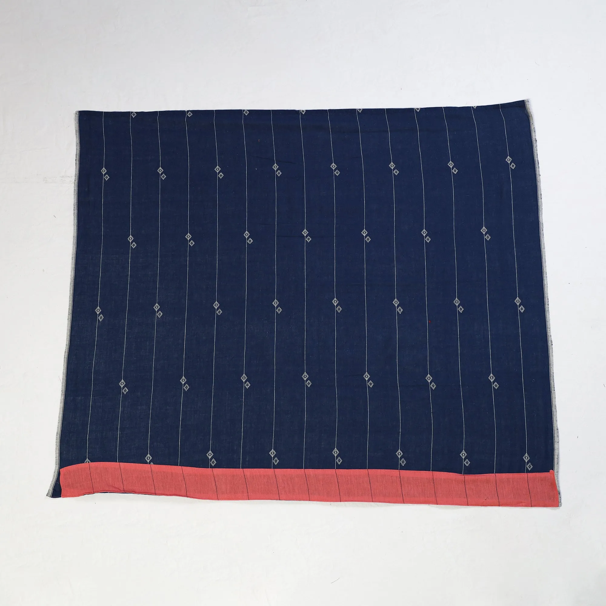 Blue - Organic Kala Cotton Handloom Blouse Material