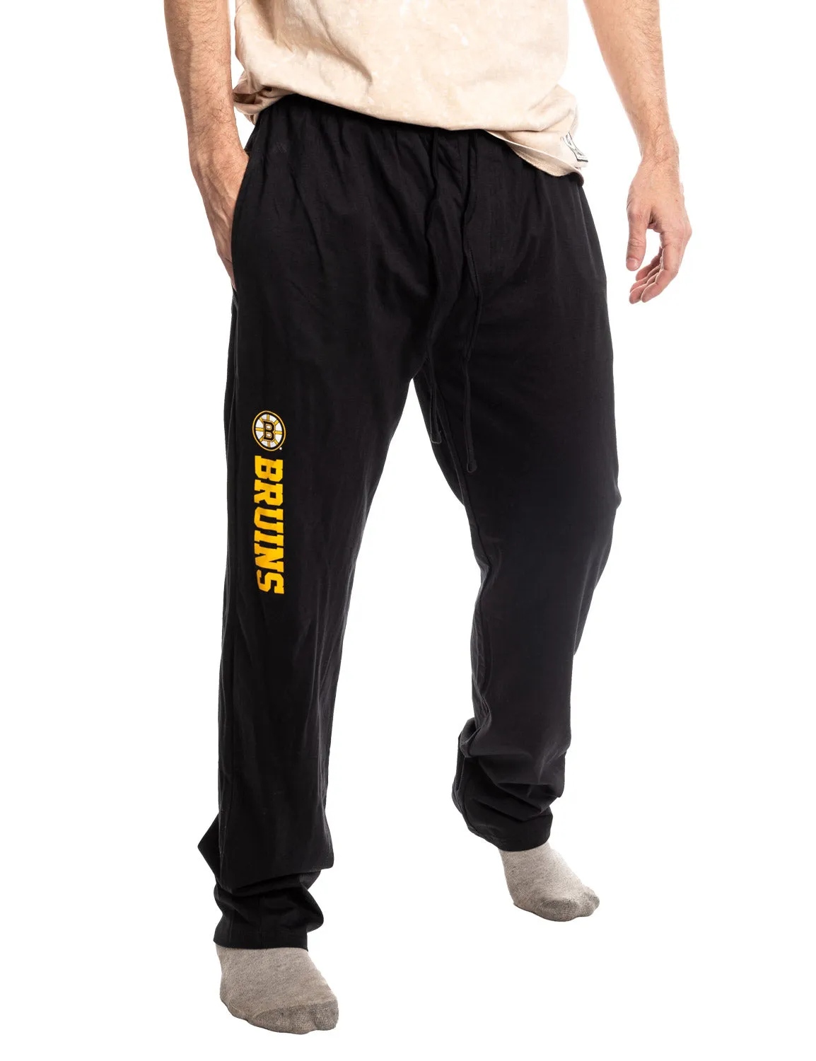 Boston Bruins Men's Cotton Jersey Pants