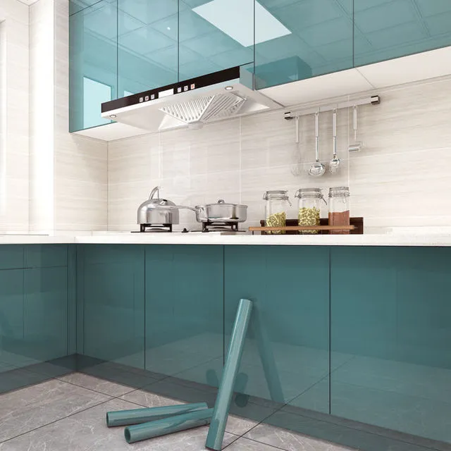 Cabinet Home Wall Sticker Wallpaper Vinyl Desktop Wardrobe Renovation