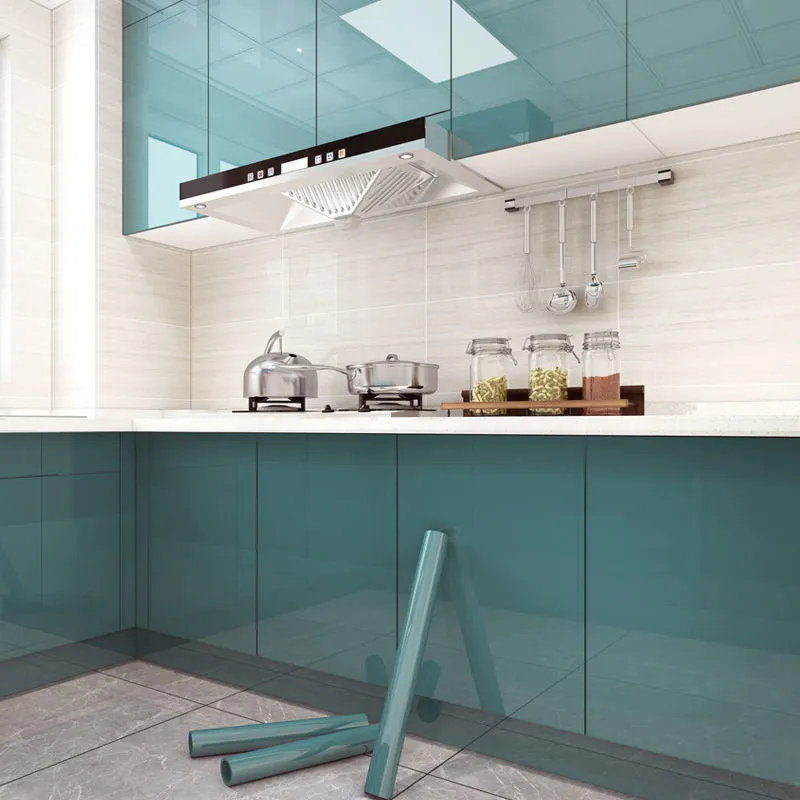 Cabinet Home Wall Sticker Wallpaper Vinyl Desktop Wardrobe Renovation