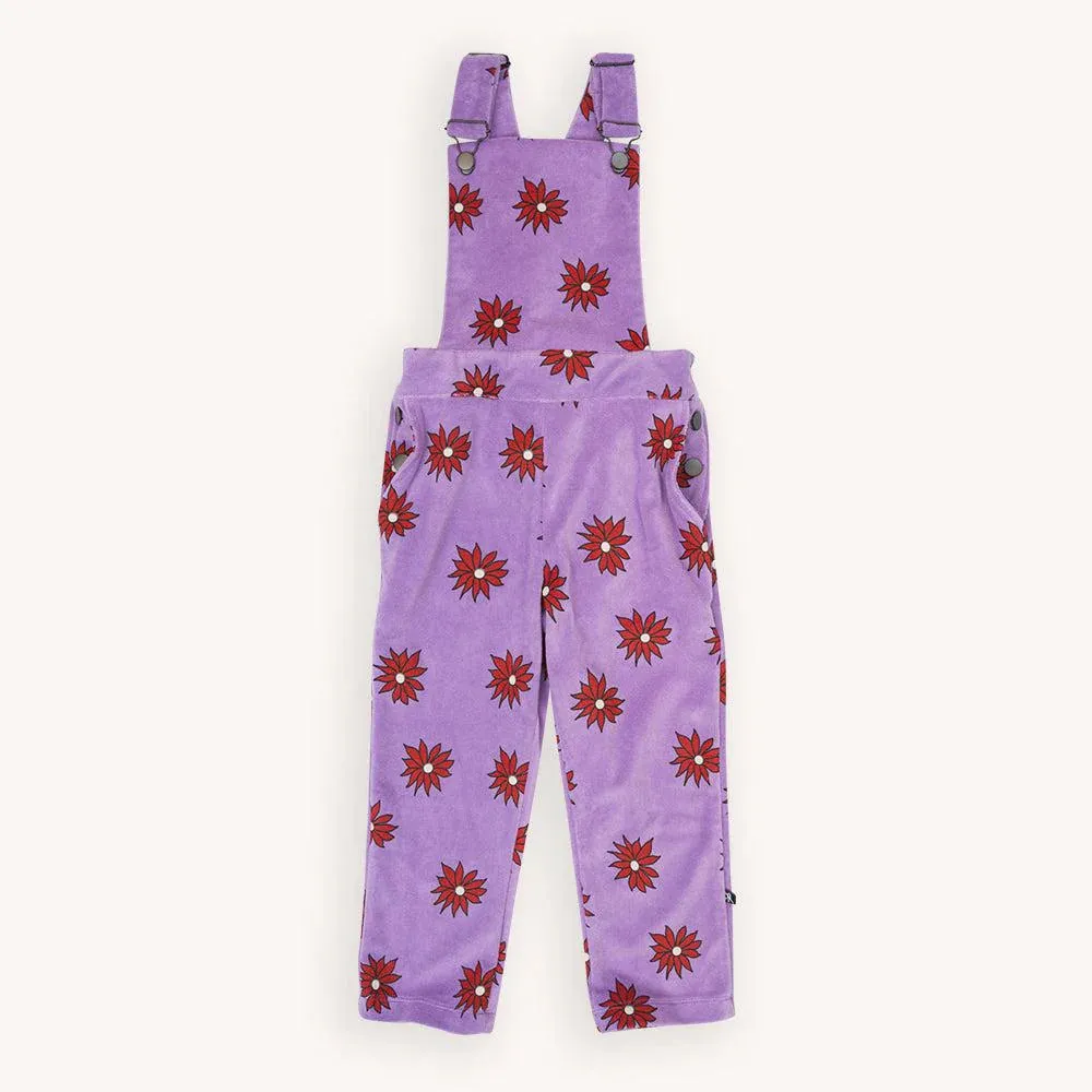 Carlijnq dahlia - velvet kids dungaree