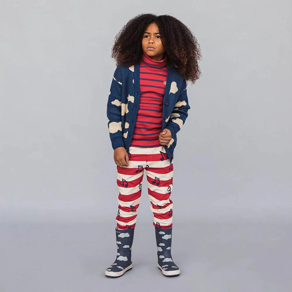 Carlijnq music notes - organic kids sweatpants