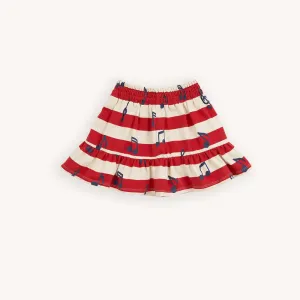 Carlijnq music notes - ruffled skirt