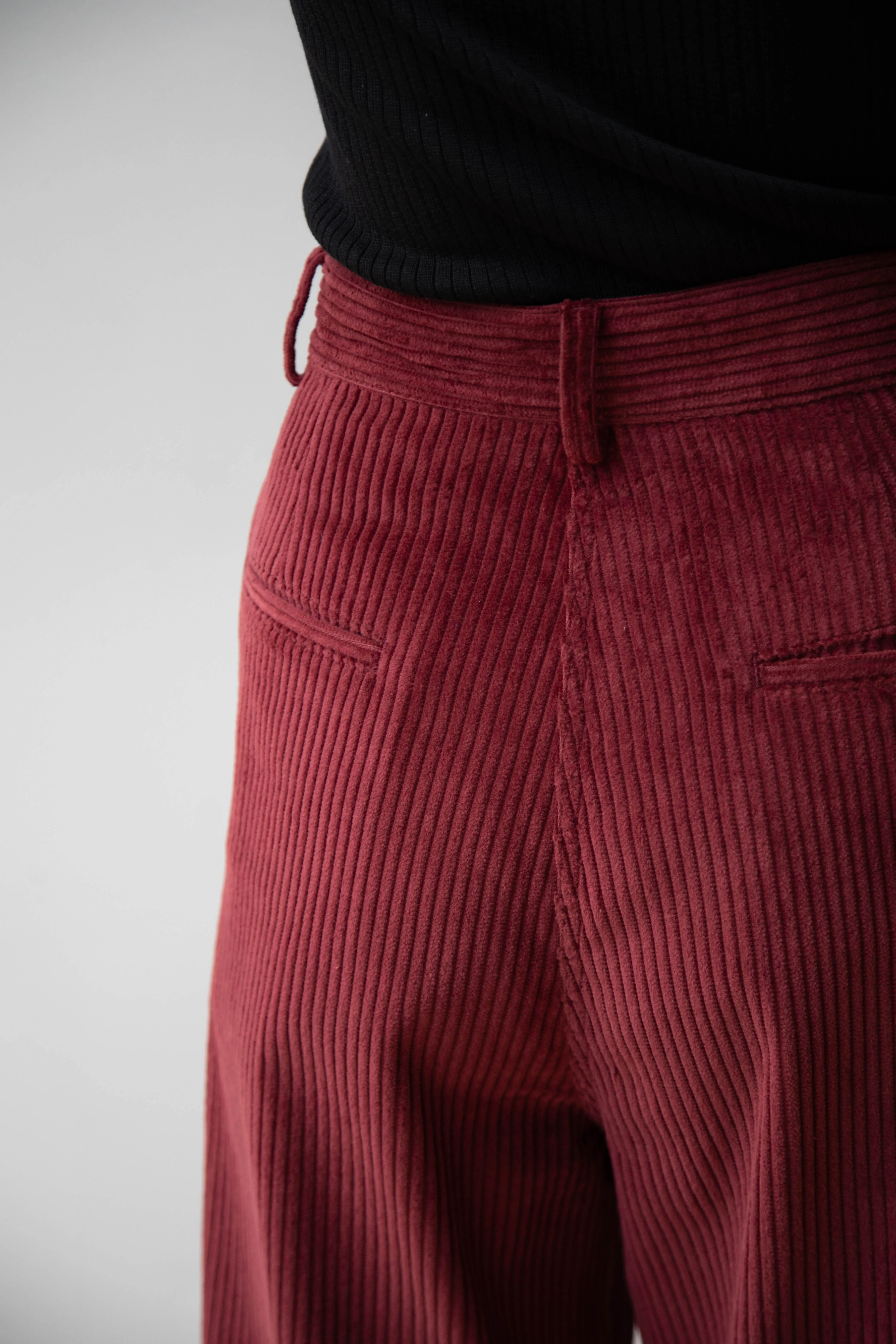 Caron Callahan | Andes Pants in Auburn Corduroy