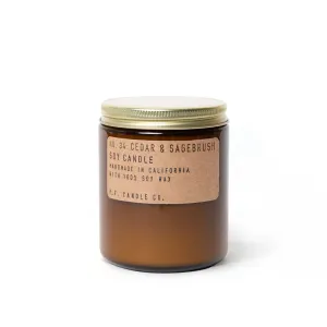 Cedar & Sagebrush Soy Candle