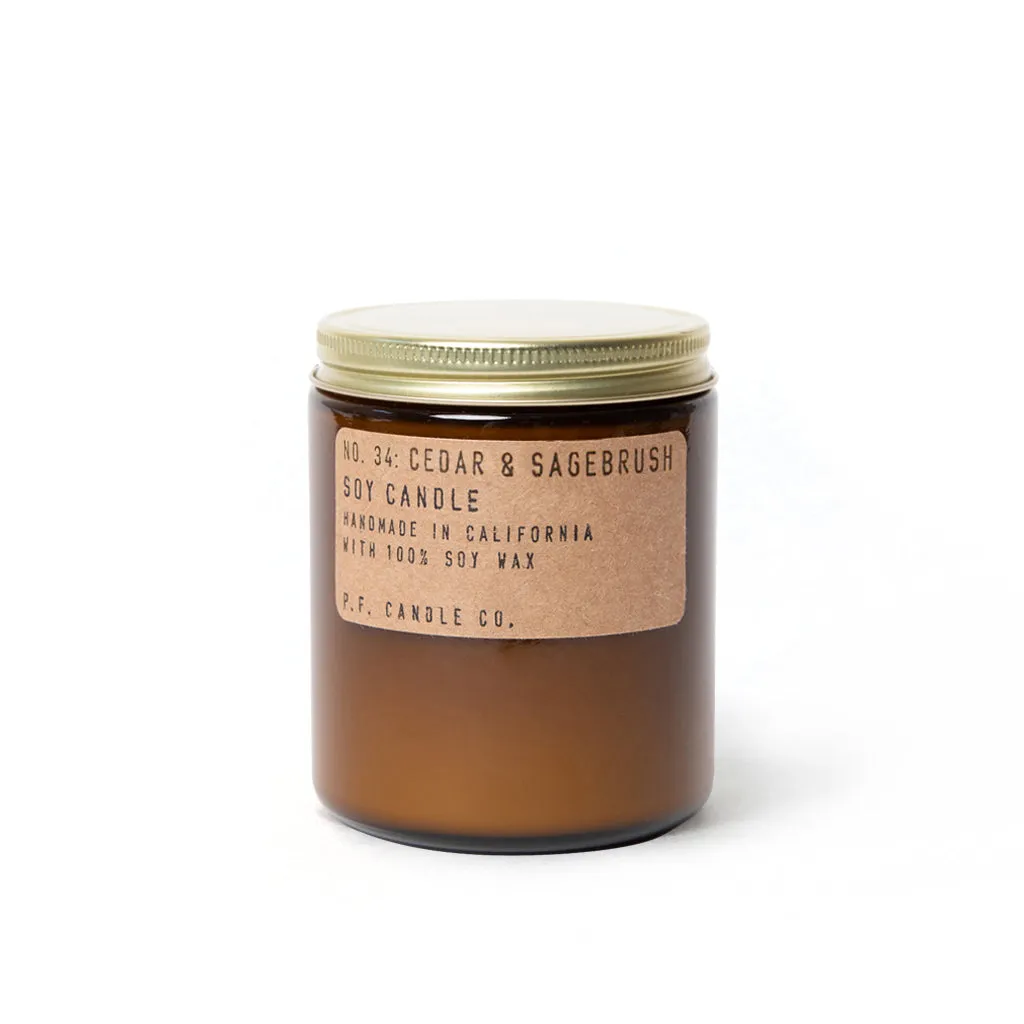 Cedar & Sagebrush Soy Candle