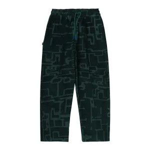 CIRCUIT Corduroy Easy Pants [Green]