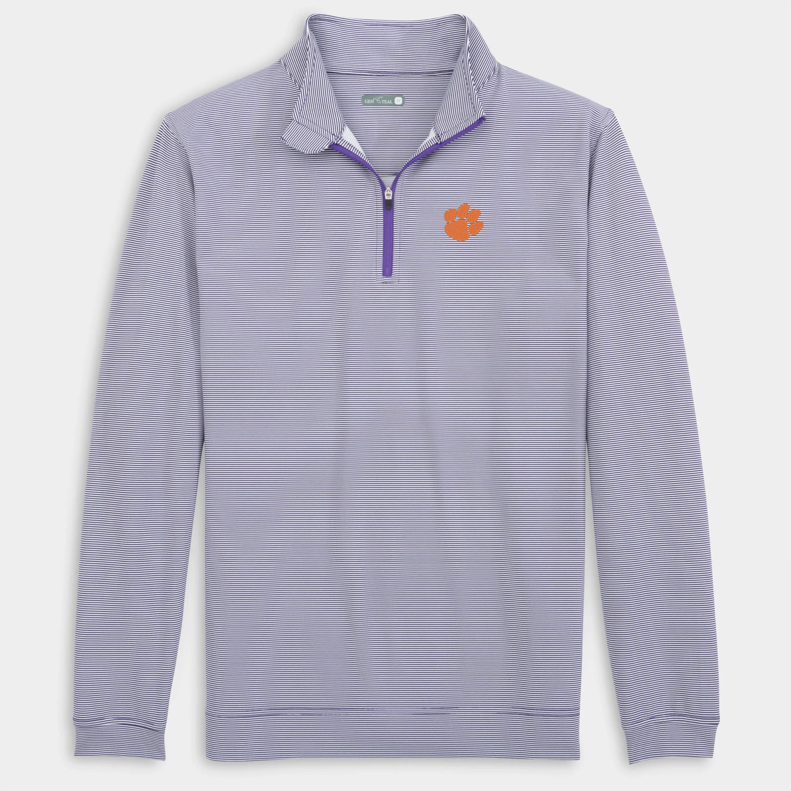 Clemson Pinstripe Venture Performance Quarter-Zip