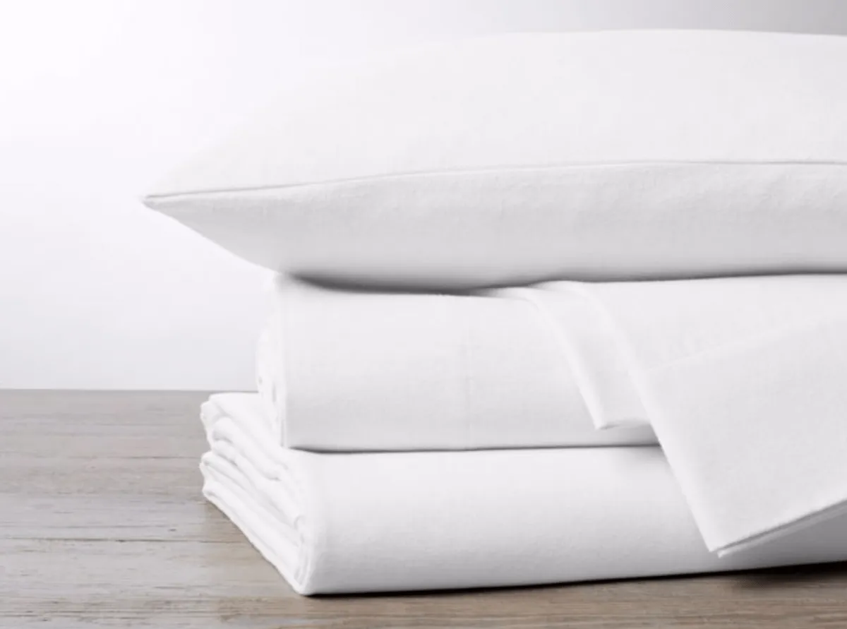 Cloud Brushed Organic Flannel Bedding by Coyuchi
