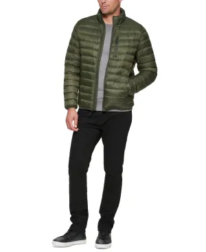 Club Room Mens Regular fit Puffer Jacket Coat XXL Green Packable
