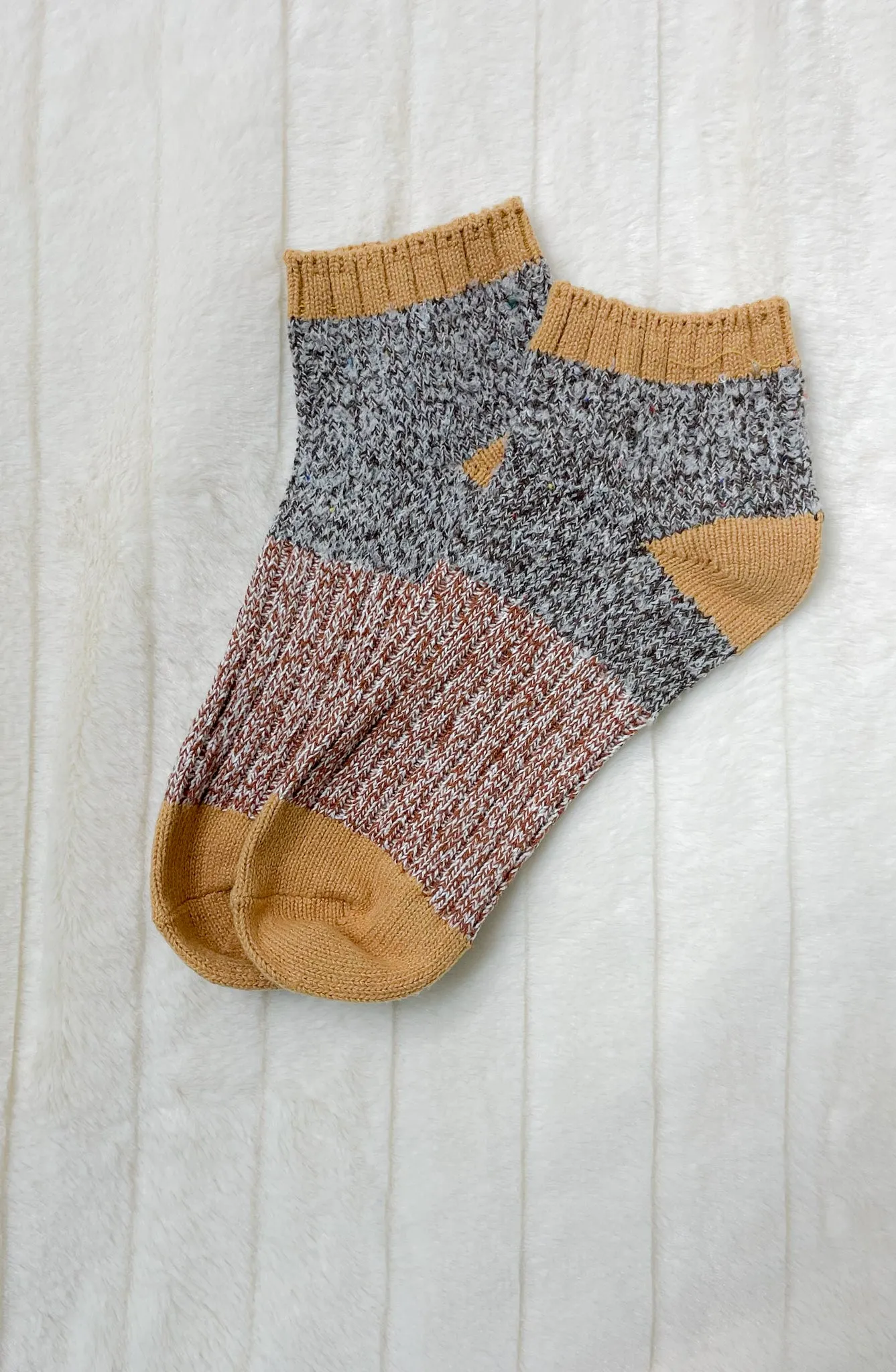 Color Block Crew Socks