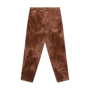 comme des garçons shirt pants woven (brown)