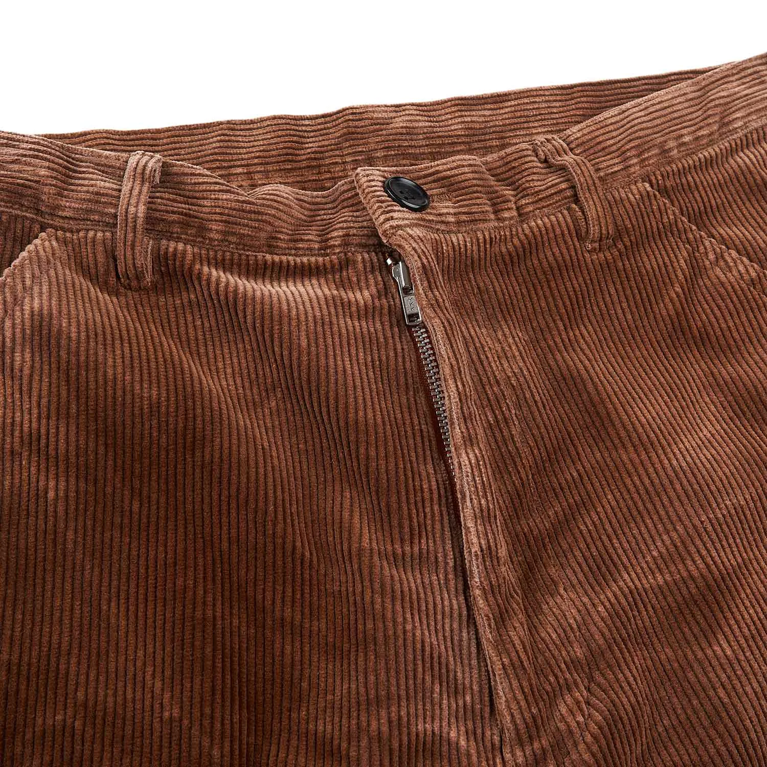 comme des garçons shirt pants woven (brown)