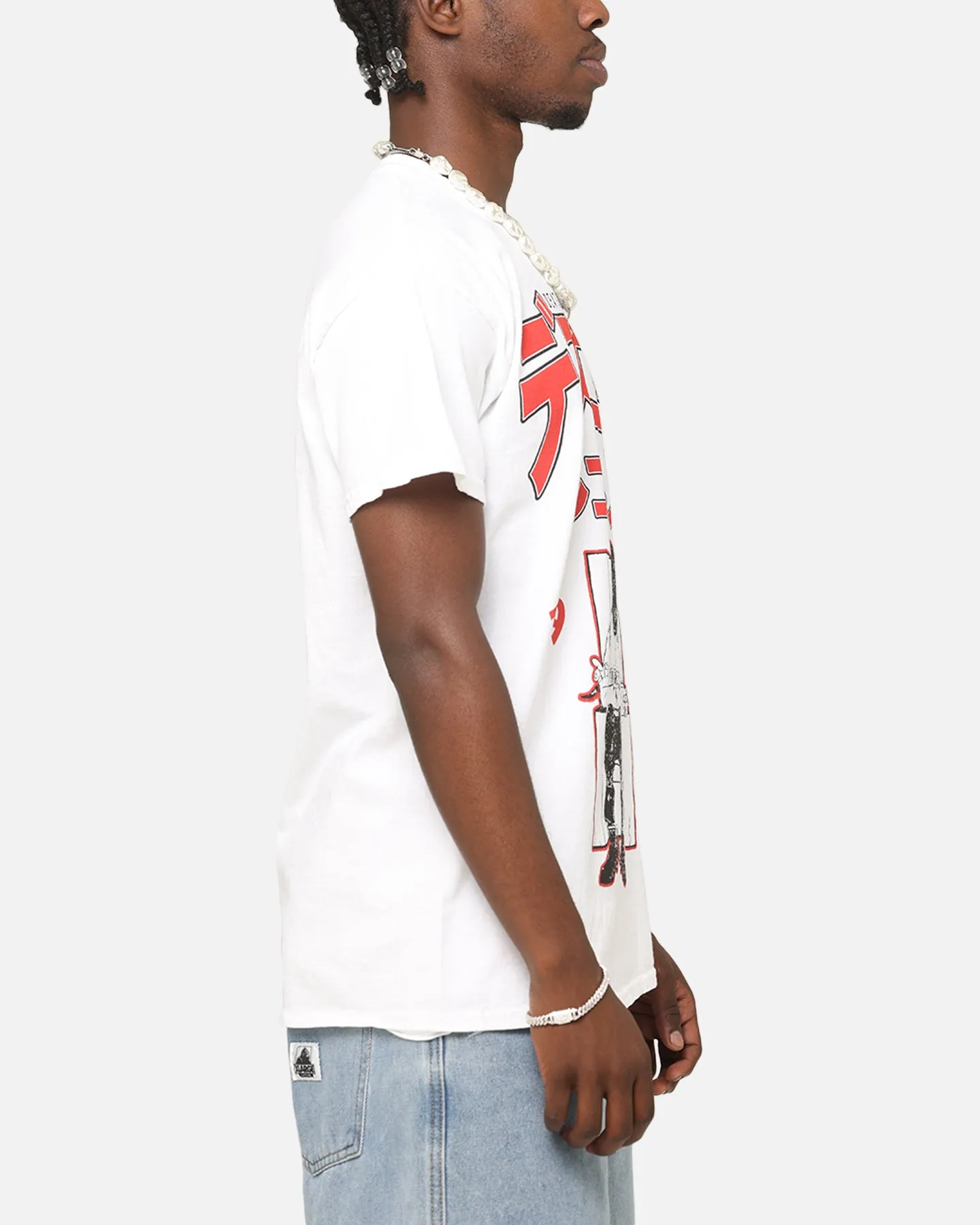 Deathrow Records Japanese T-Shirt White