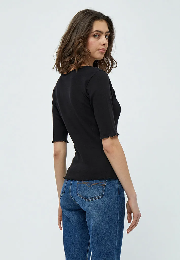 Dharma GOTS Blouse - Black