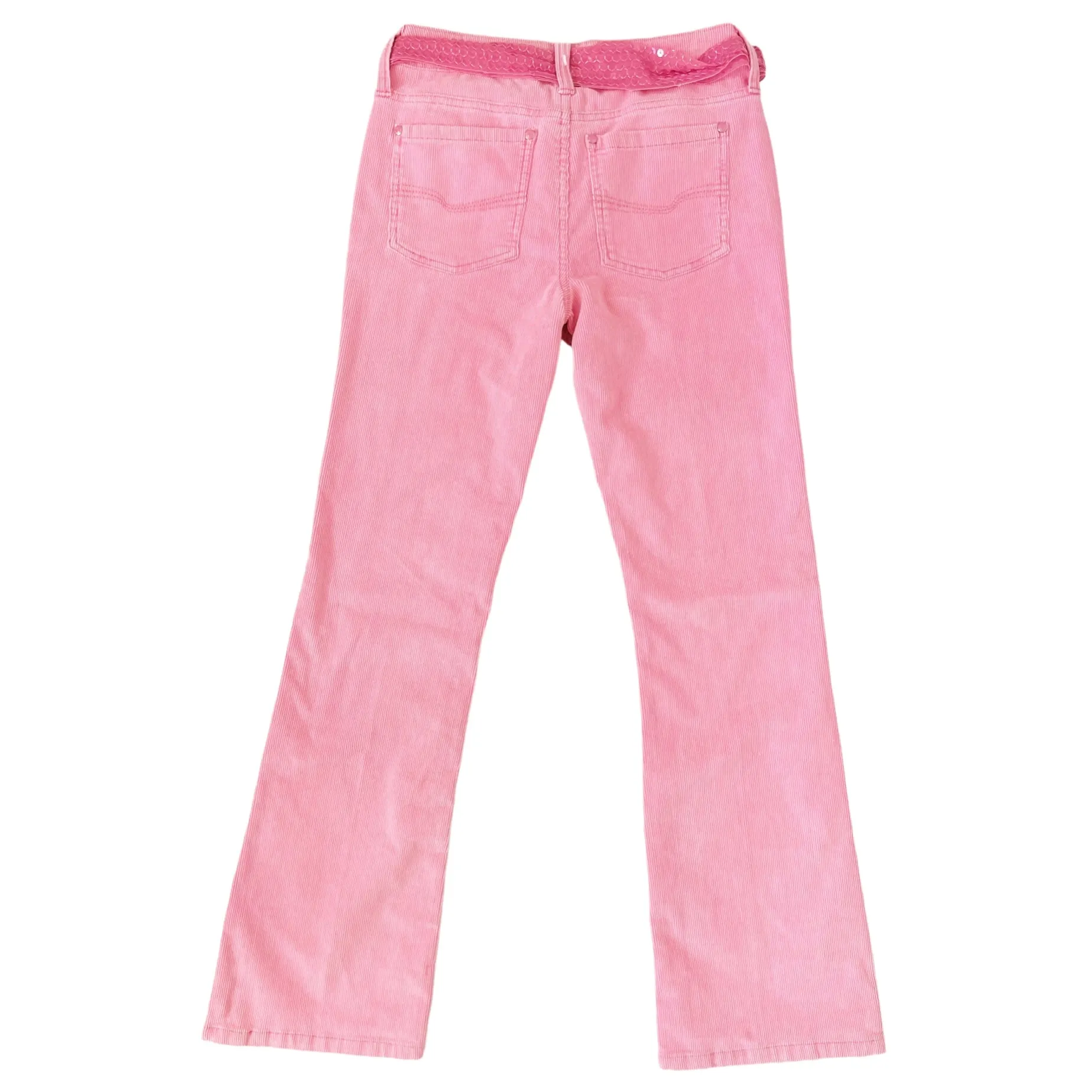 Early 2000s Pink Corduroy Pants (S)