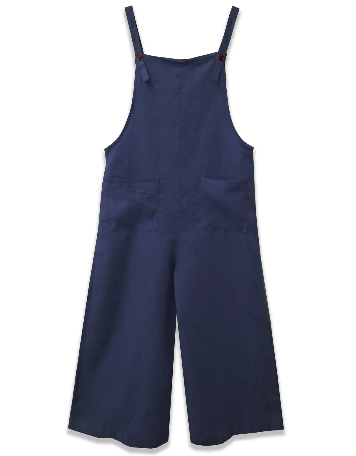 EDEN Linen Crop Overalls | 5 Colors