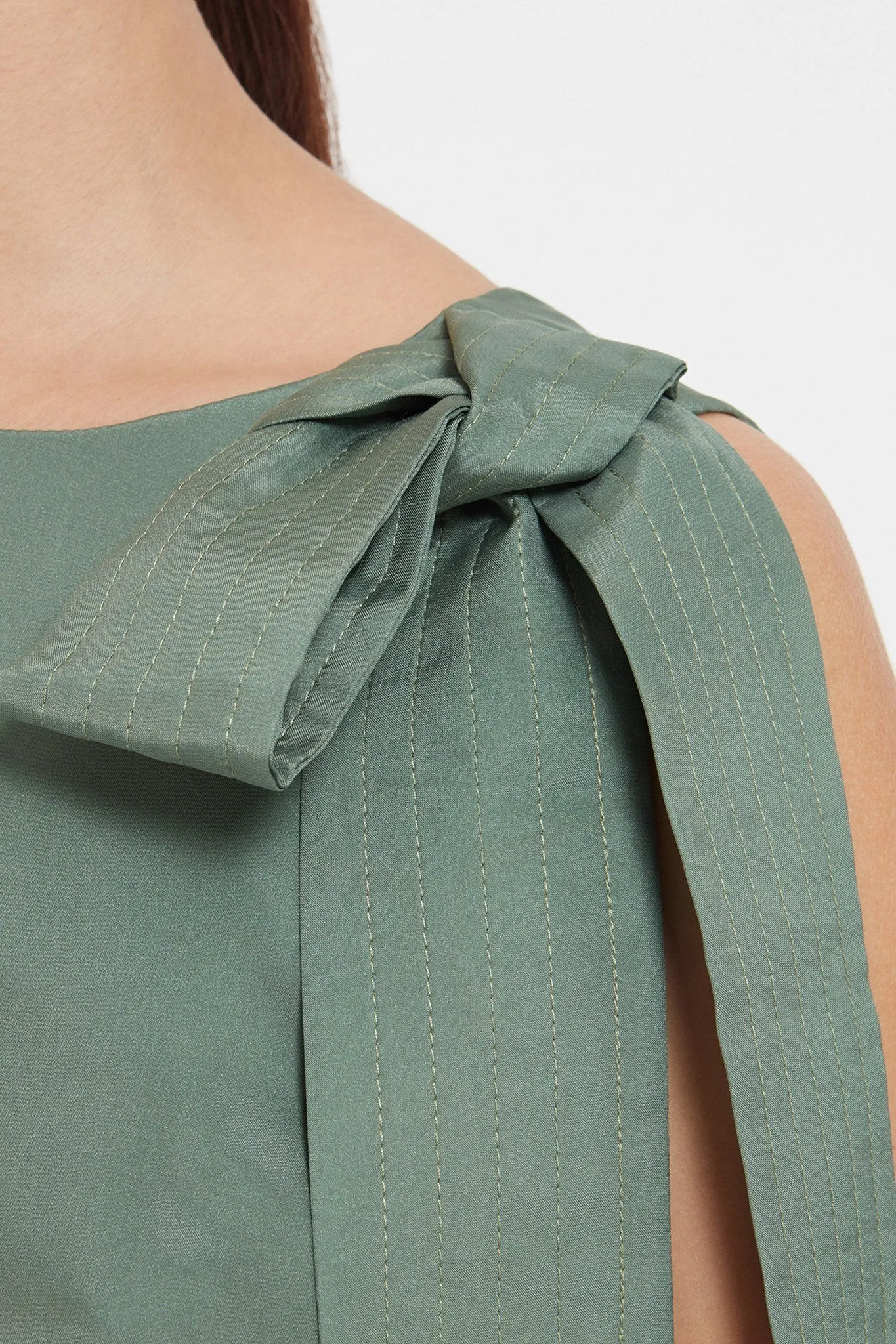 Eloise Top: Washed Silk Satin Top