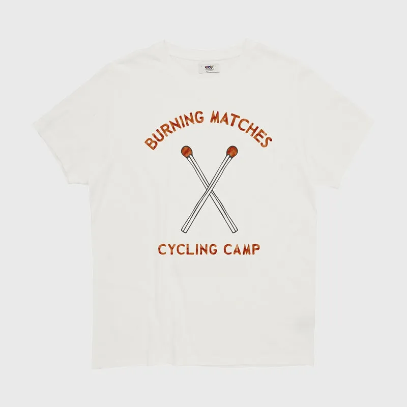 Erstwhile - T-Shirt Burning Matches | White