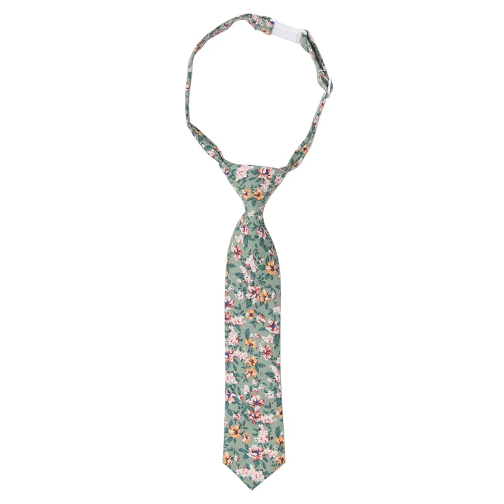 Faded Jade Boys Tie
