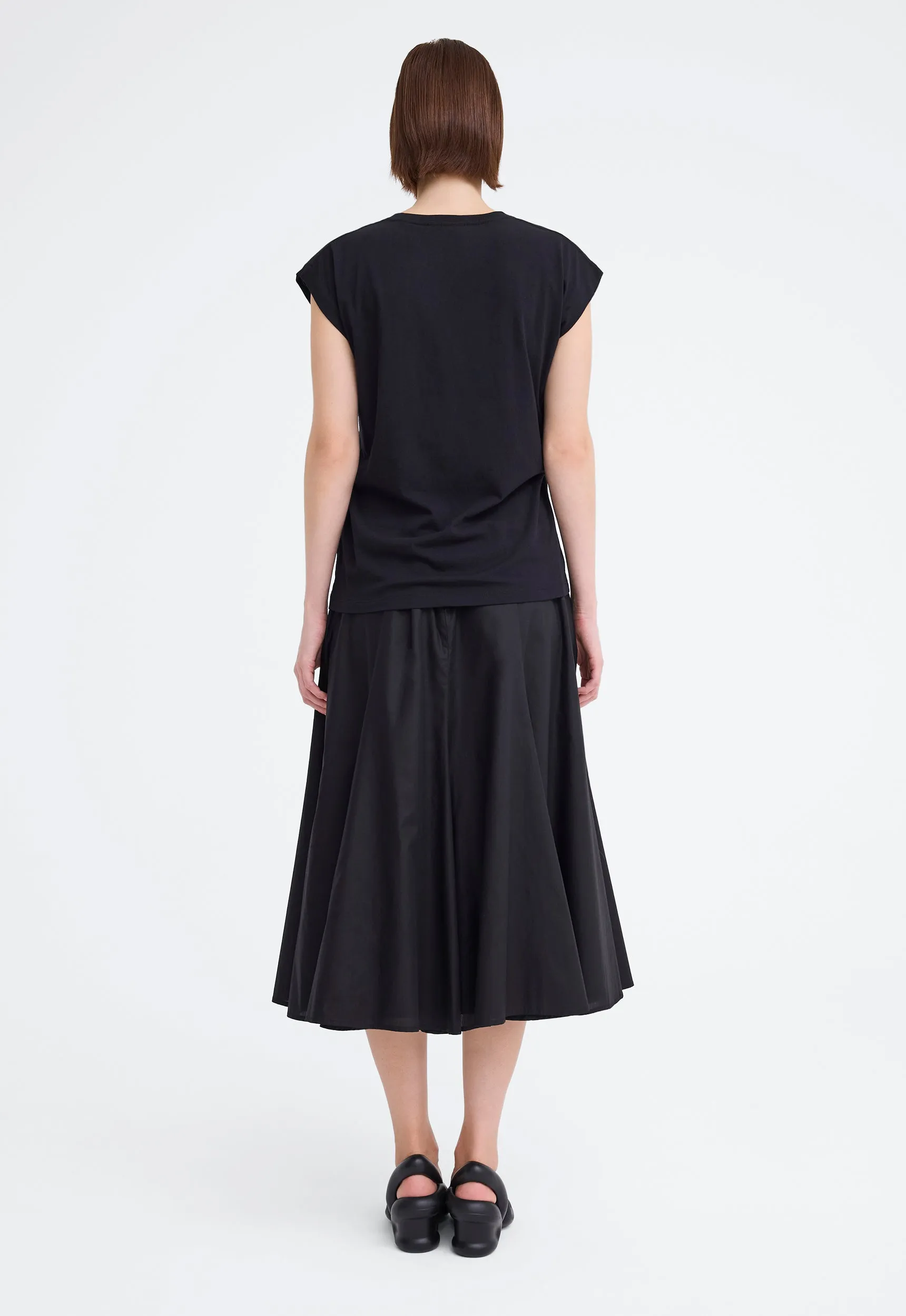Flex Organic Cotton Tee - Black