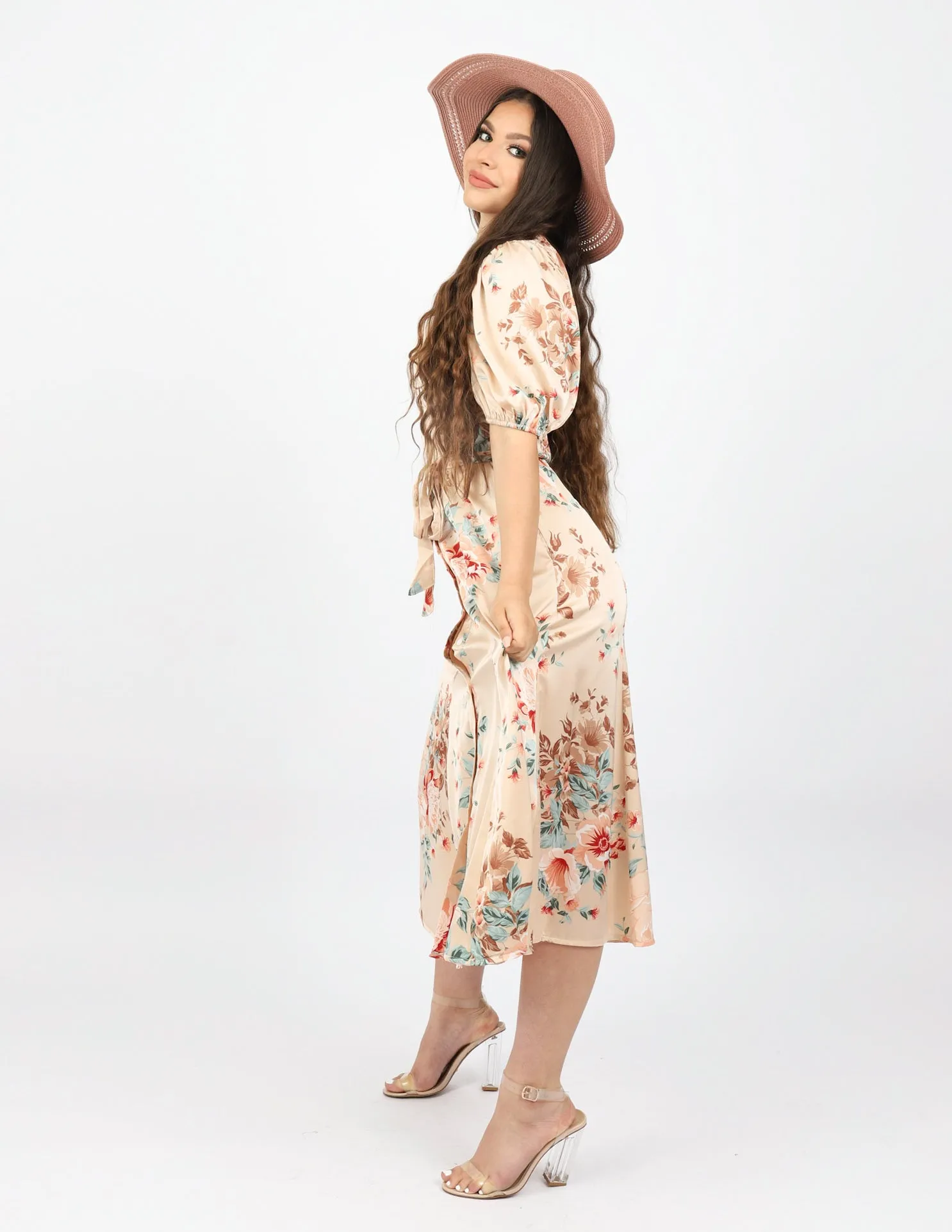 Florence Satin Dress