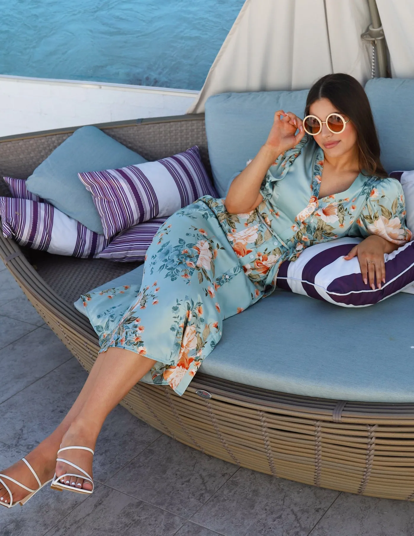 Florence Satin Dress
