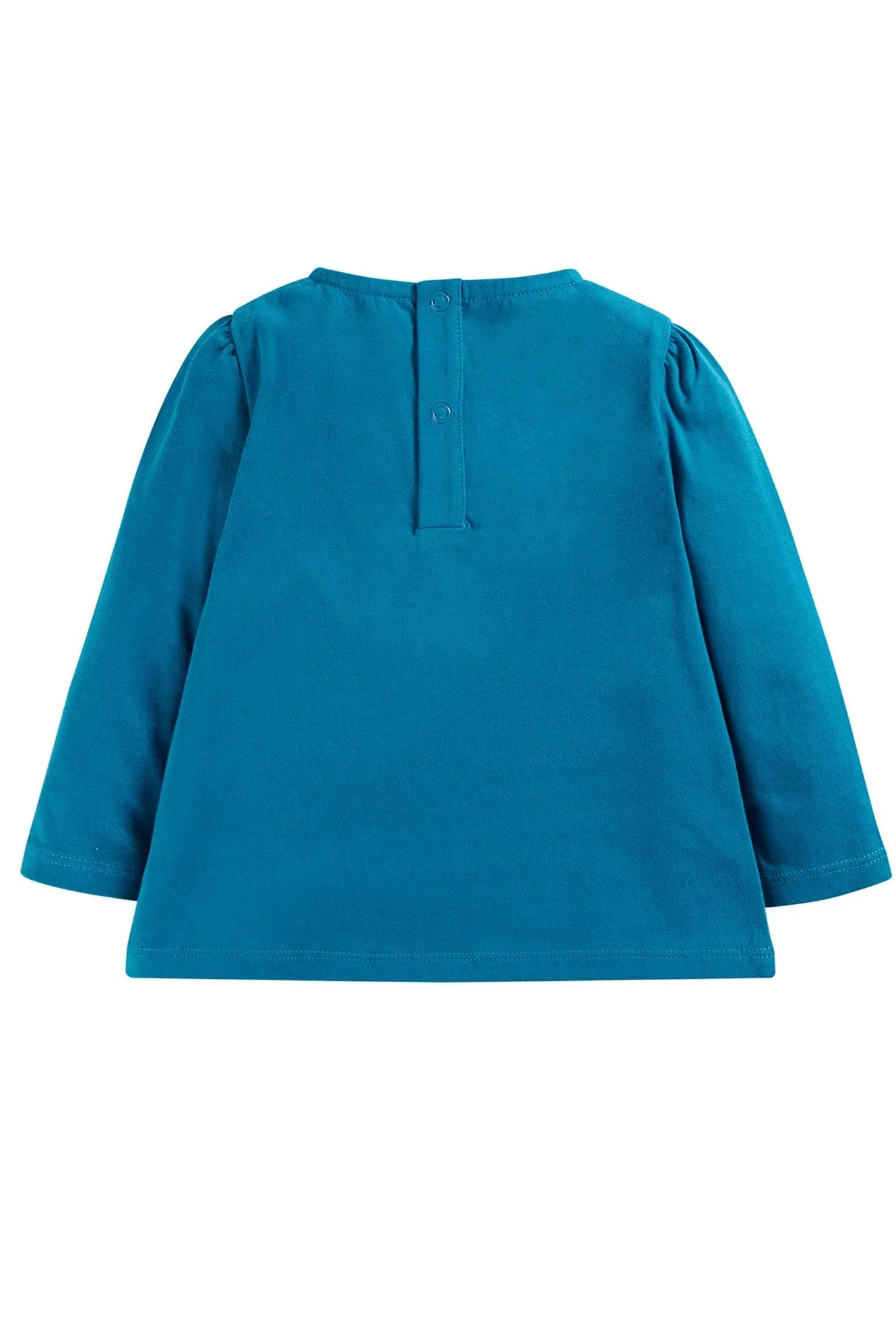 Frugi Baby Girsl Cece Applique Top