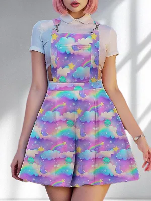 Galaxy Cute Overall Dress