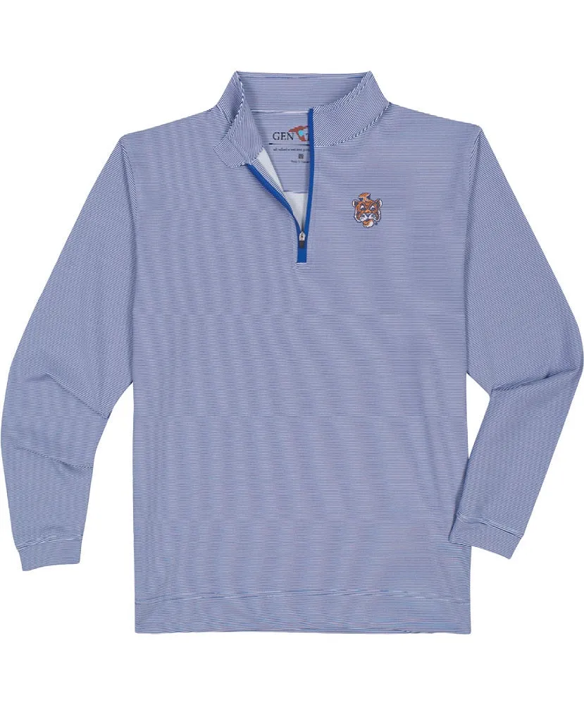 GenTeal - Auburn Pinstripe Venture Performance Quarter-Zip