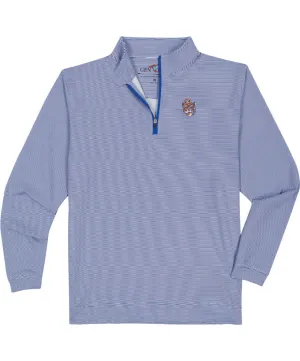 GenTeal - Auburn Pinstripe Venture Performance Quarter-Zip