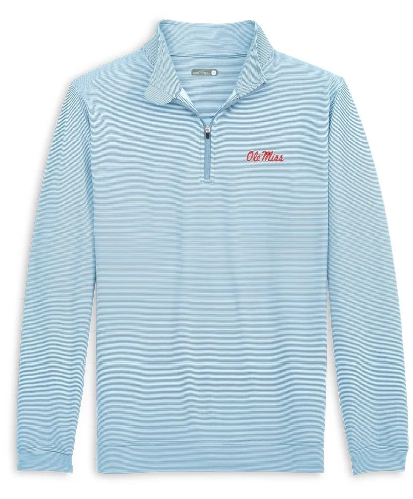 GenTeal - Ole Miss Pinstripe Venture Performance Quarter-Zip
