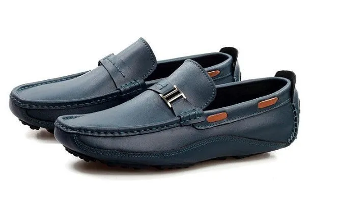 Genuine Leather Men's High Quality Casual Loafers