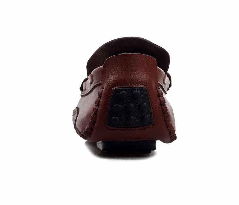 Genuine Leather Men's High Quality Casual Loafers