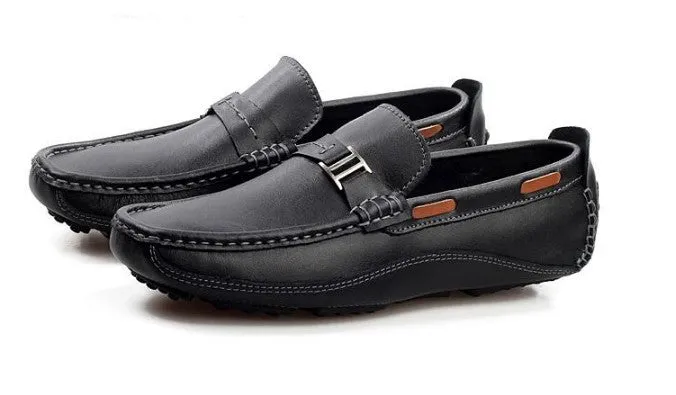 Genuine Leather Men's High Quality Casual Loafers