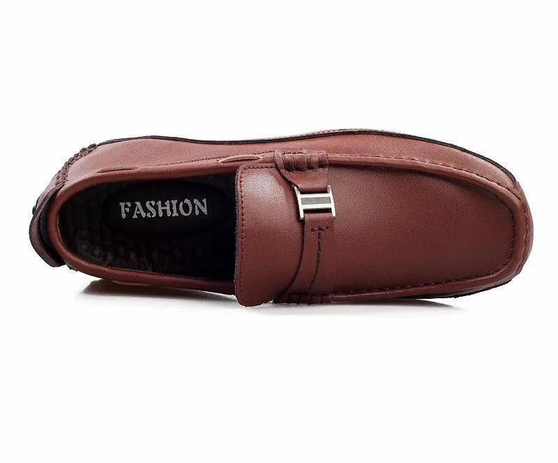 Genuine Leather Men's High Quality Casual Loafers