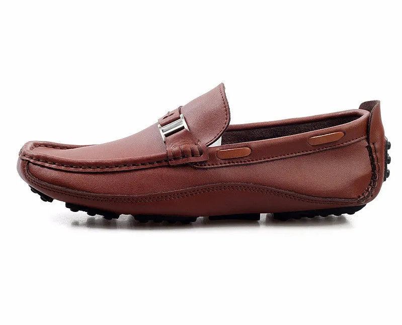 Genuine Leather Men's High Quality Casual Loafers
