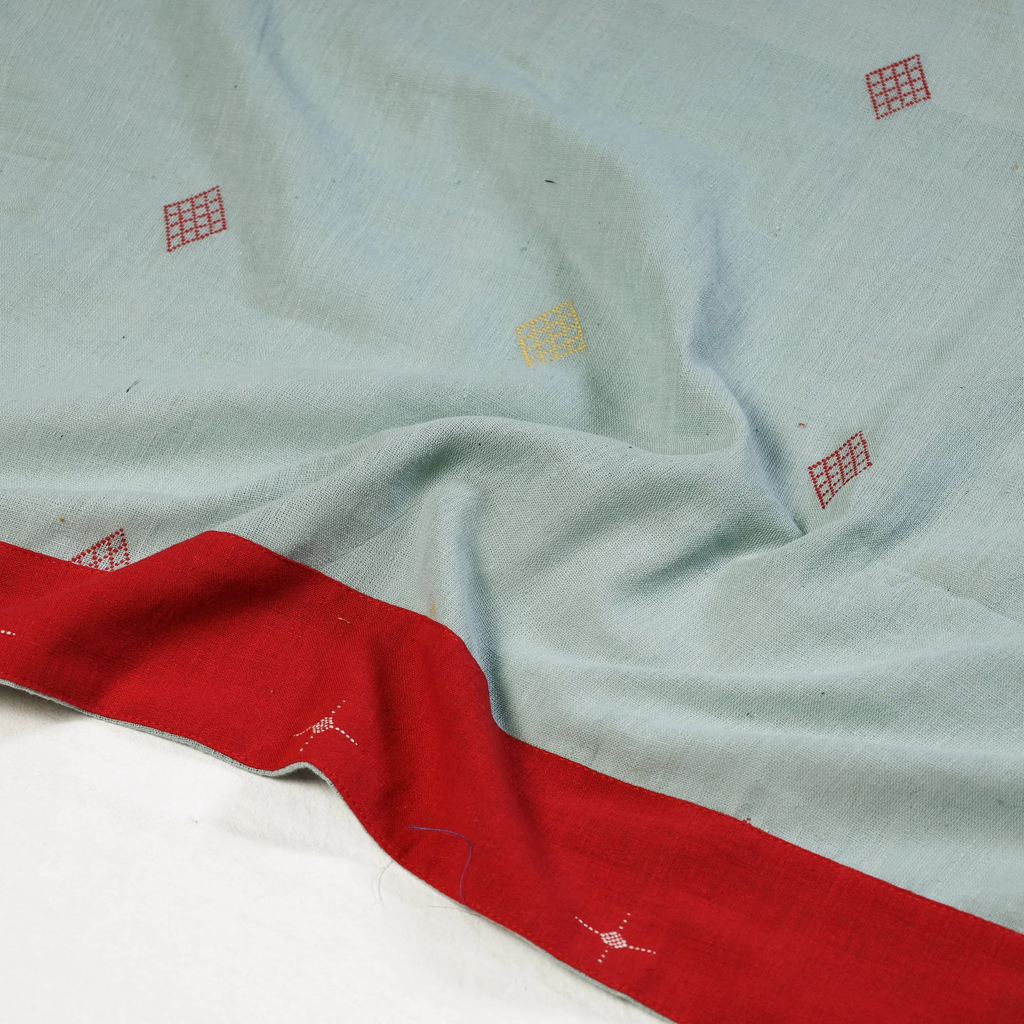 Green - Organic Kala Cotton Handloom Blouse Material