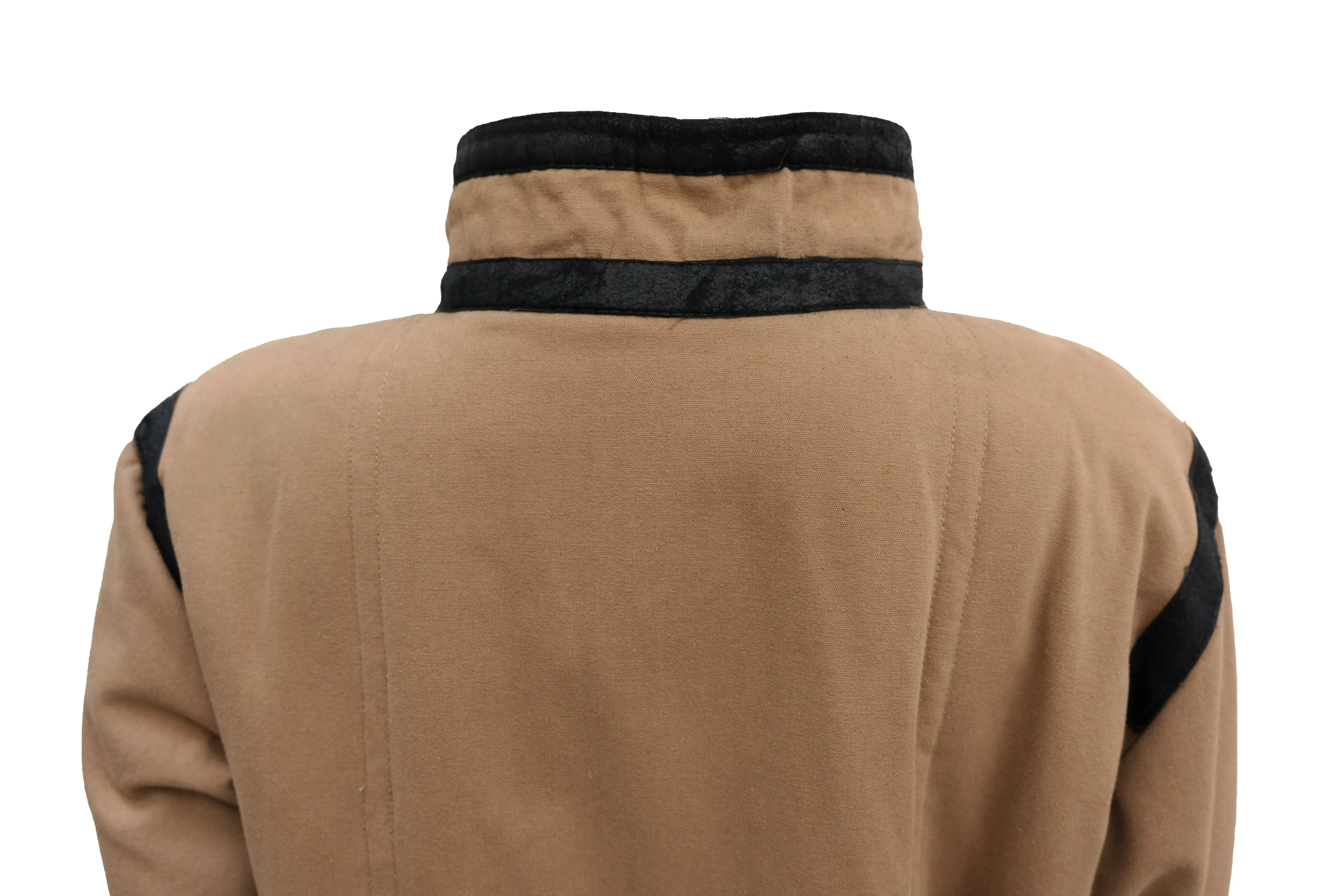 Guy Laroche Diffusion Vintage Camel Coat with Fleece Lining, UK10