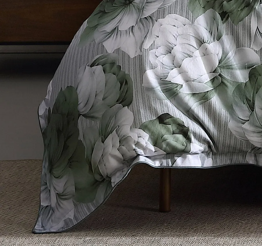 Hailey Quilt Cover Set Range Sage