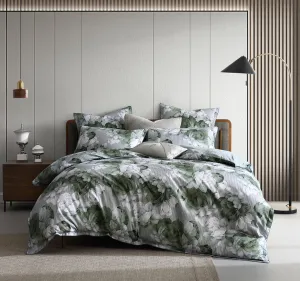 Hailey Quilt Cover Set Range Sage